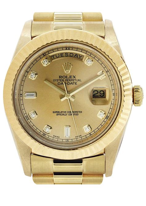 rolex day date gold 41